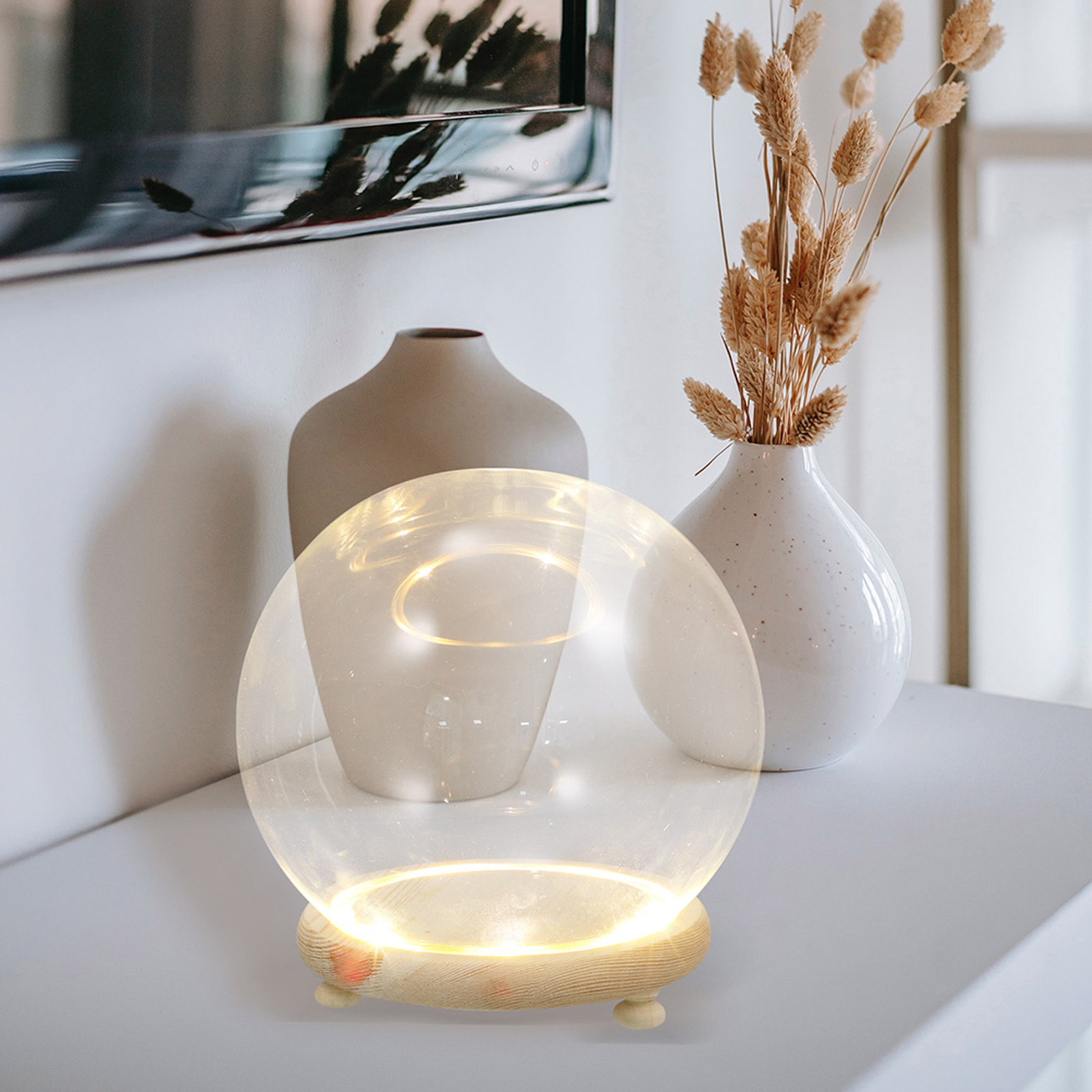 Cúpula de Vidro Transparente p - Plastic Dome Clear avaliação e preço