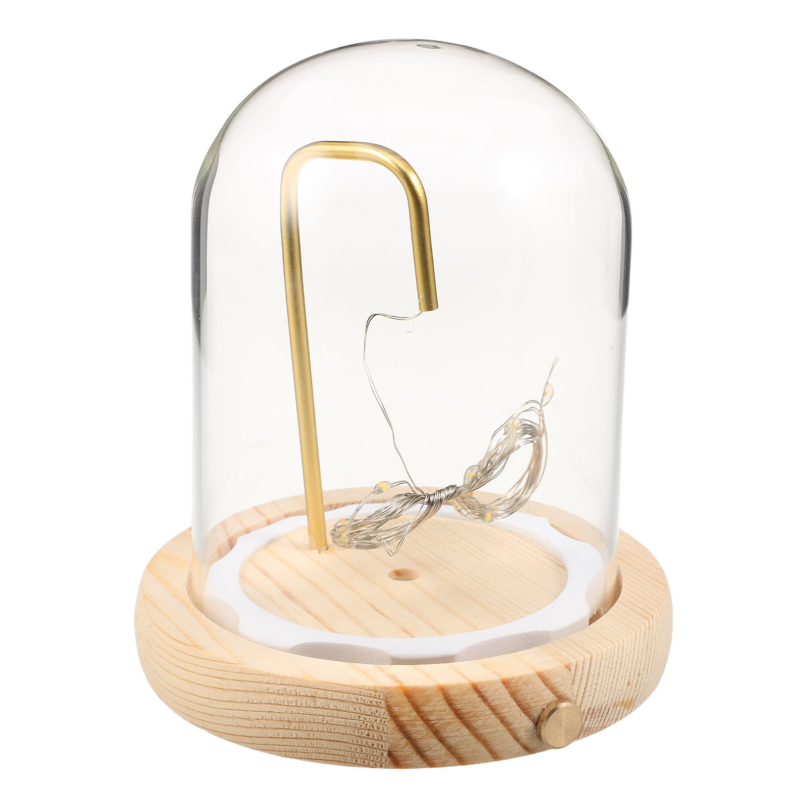 Cúpula de Vidro com Base de Ma - Plastic Dome Clear avaliação e preço