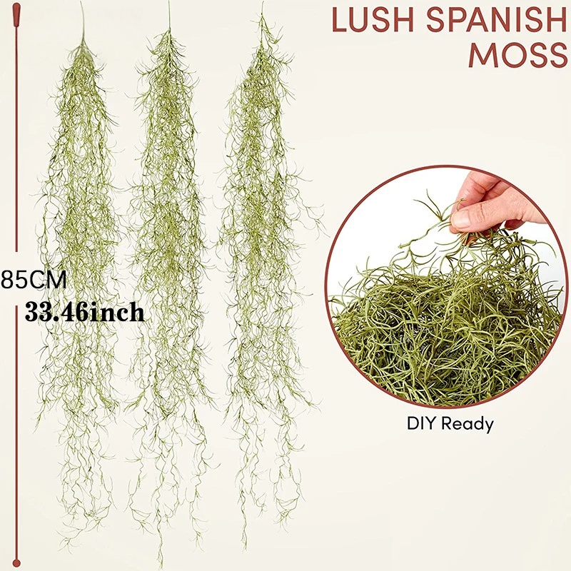 Planta Artificial Verde de 85c - Sphagnum Moss Dry avaliação e preço